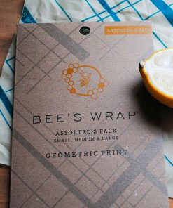 Bees wrap indpakning mix pakke med geometrisk mønster