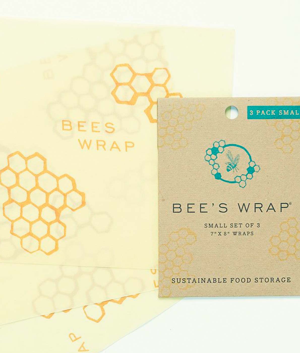 Image of Bee's Wrap madindpakning - 3 stk. lille