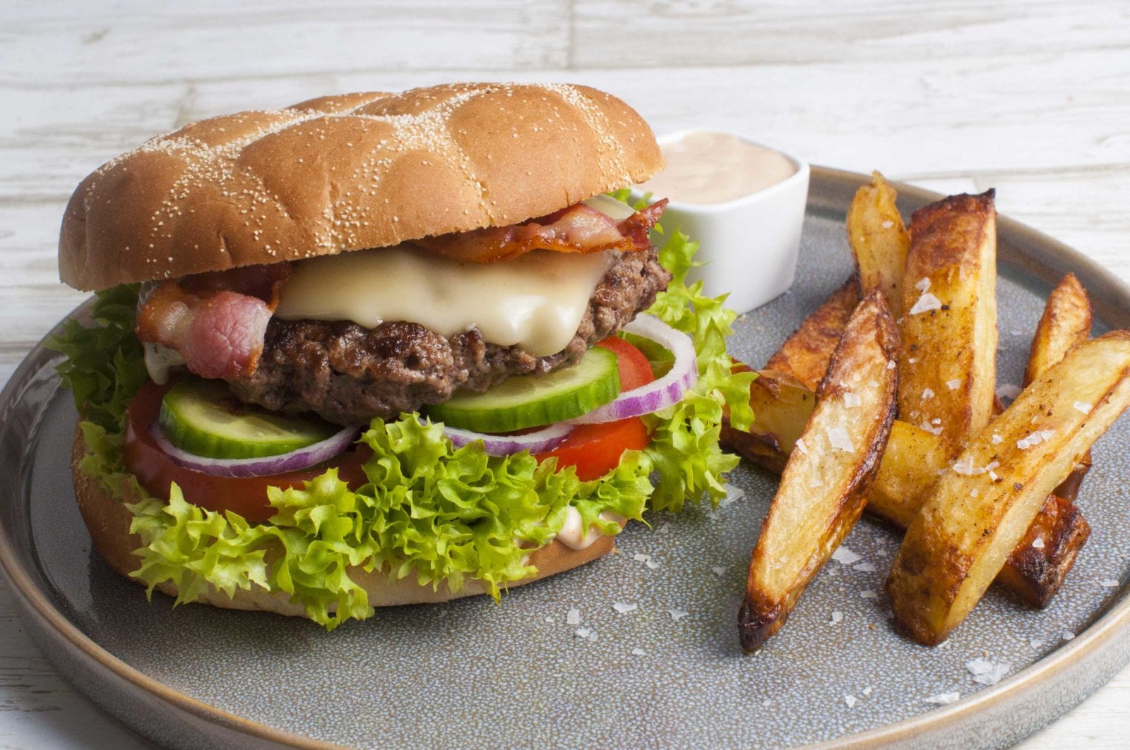 Byg Selv Burgere Med Sprøde Pommes Frites Byg Din Egen Favoritburger 