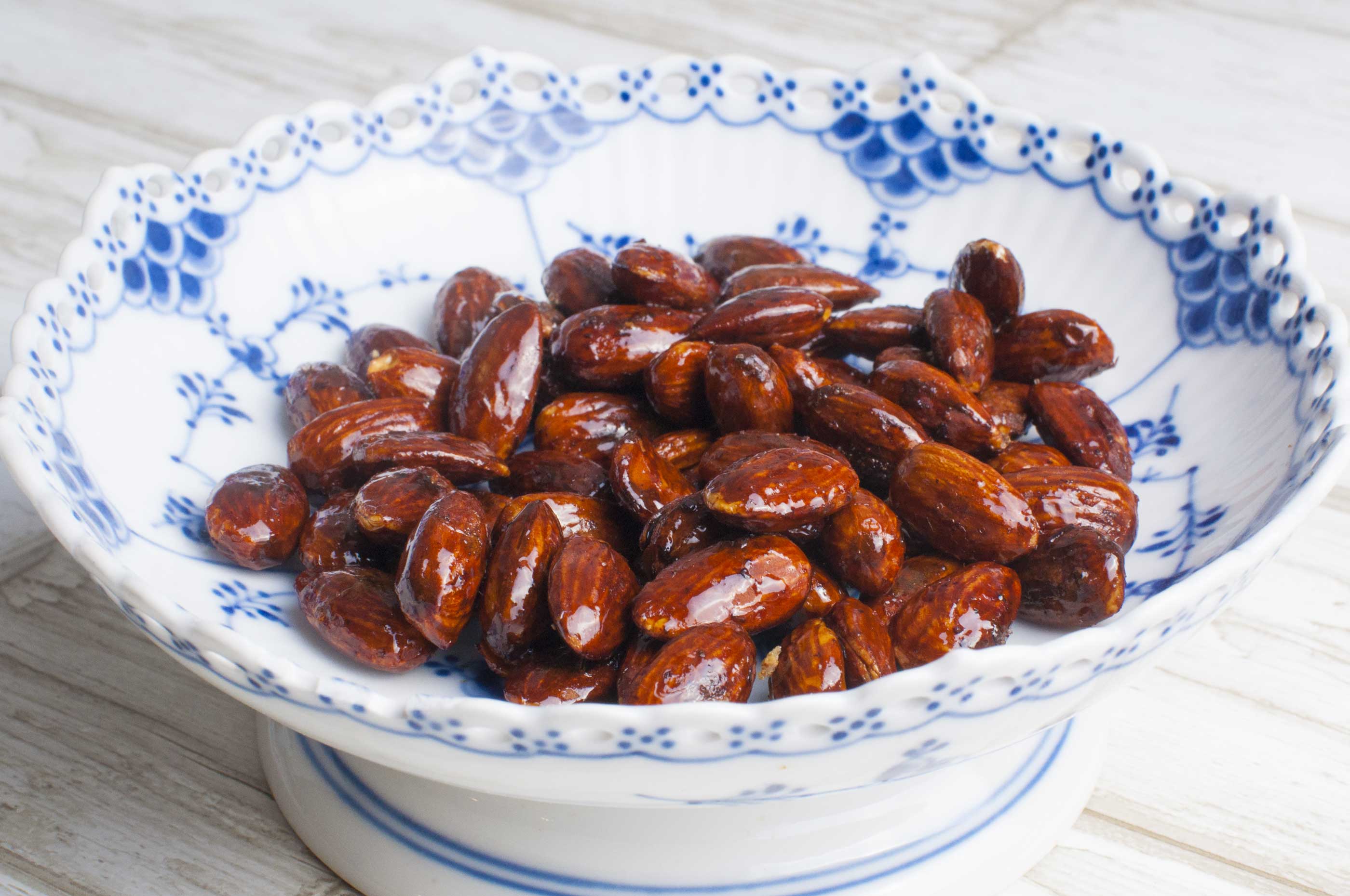 mandler med honning mandler med honning