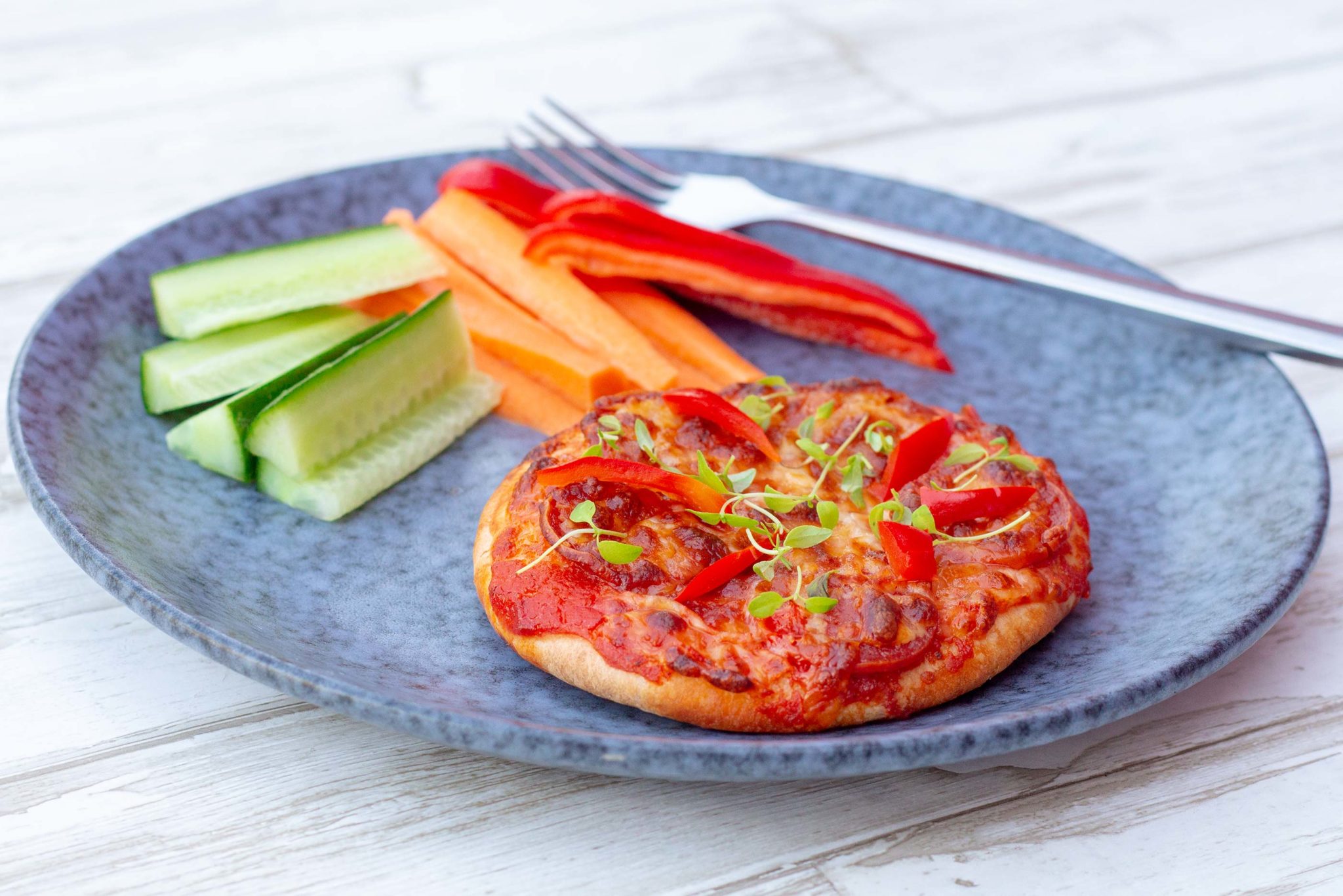 De nemmeste pepperonipizzaer med gnavergrønt