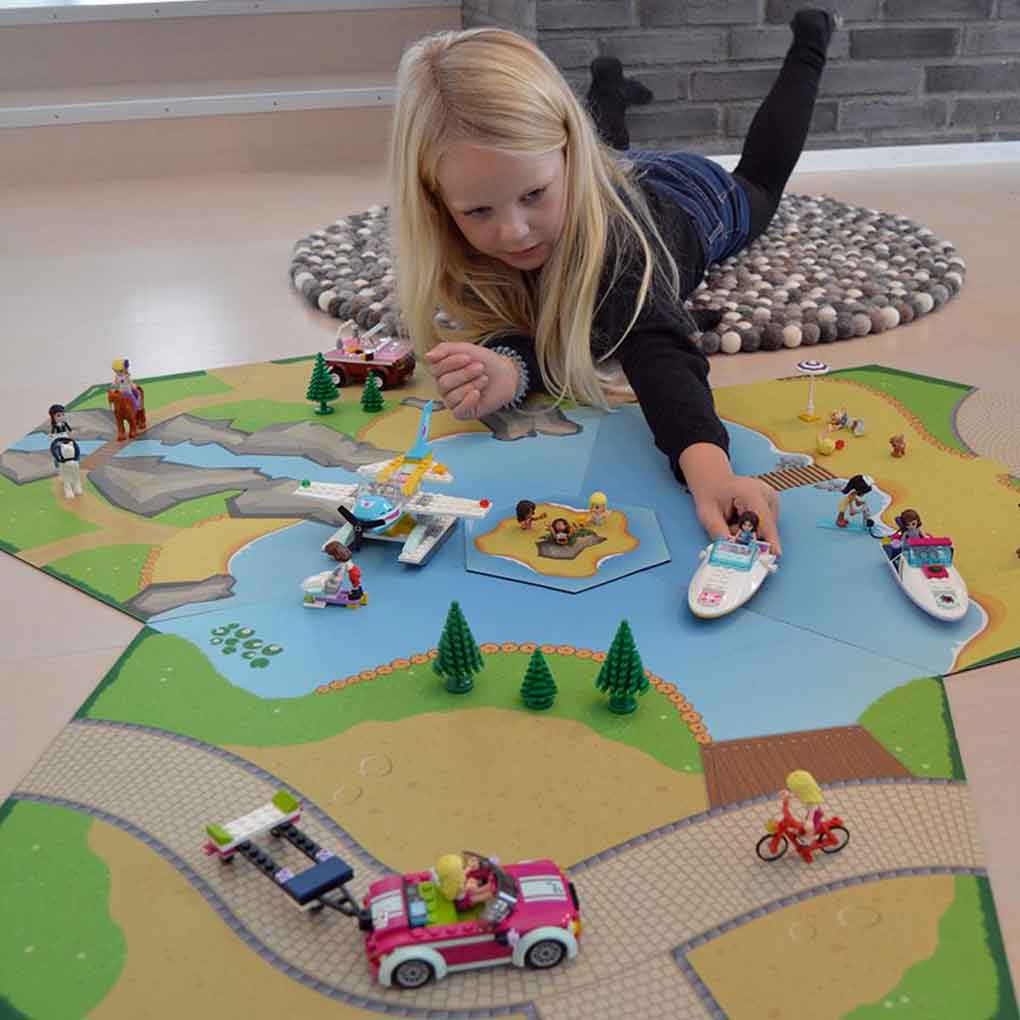 Legeunderlag til lego