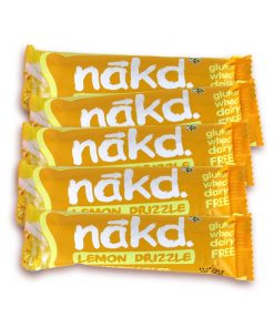 Nakd lemon drizzle 5 stk snackbar